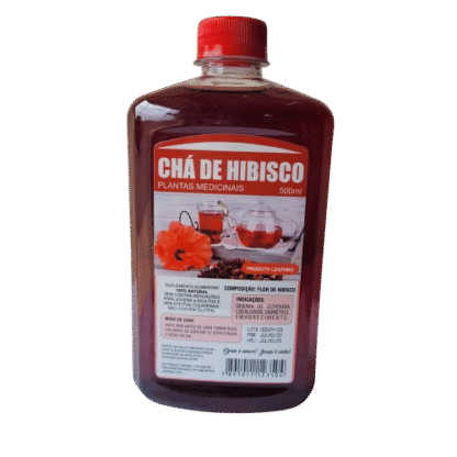 Garrafada Chá Mix de Plantas – Chá de Hibisco – 100% Natural