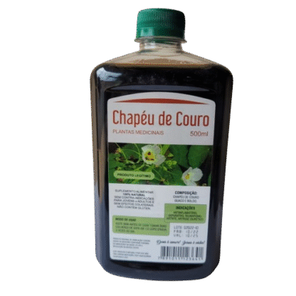Garrafada Chá Mix de Plantas – Chapeu de Couro – 100% Natural