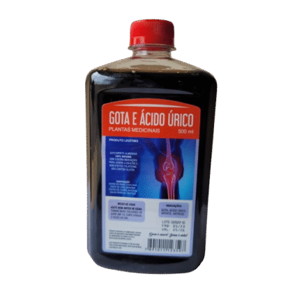 Garrafada – Gota e Acido Úrico – 100% Natural