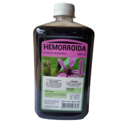 Garrafada para Hemorroida – 100% Natural