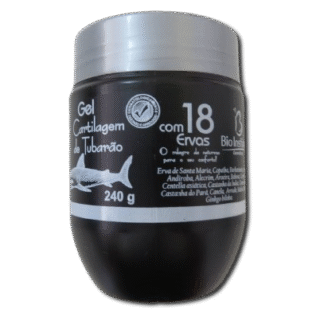 Gel Massageador Cartilagem de Tubarão com 18 ervas
