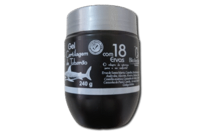 Gel Massageador Cartilagem de Tubarão com 18 ervas