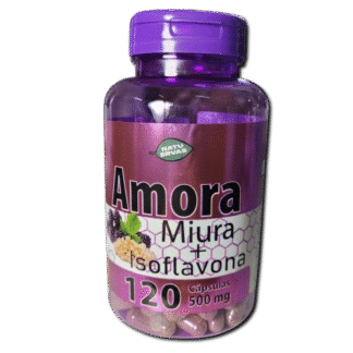 Amora Miura + Isoflavona - 120 Cápsulas