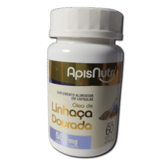 Óleo de Linhaça Dourada - 60 Cápsulas