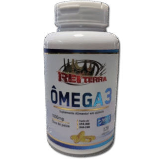 Ômega 3 - Rei Terra - 120 Cápsulas