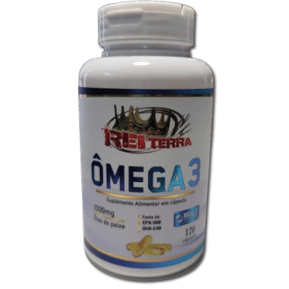 Ômega 3 - Rei Terra - 120 Cápsulas