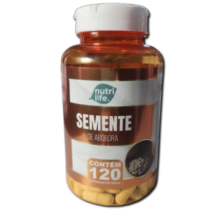 Semente de Abóbora - Nutri Life - 120 Cápsulas