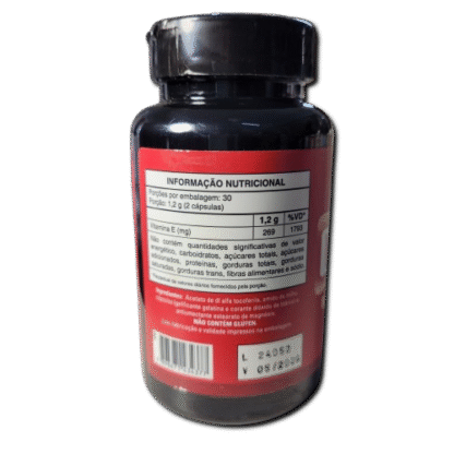 Vitamina E - 60 Cápsulas - Imagem 3