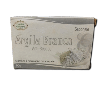 Sabonete em Barra - Argila Branca