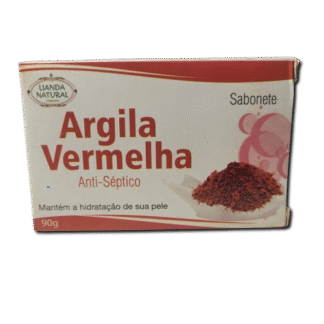 Sabonete em Barra - Argila Vermelha