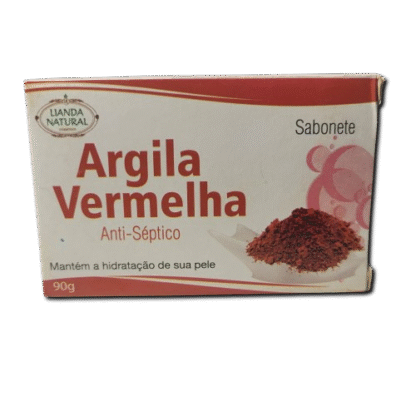 Sabonete em Barra - Argila Vermelha