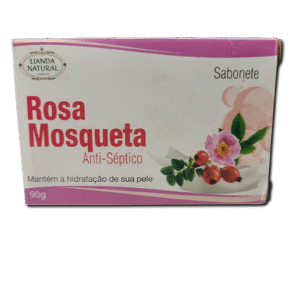 Sabonete em Barra - Rosa Mosqueta