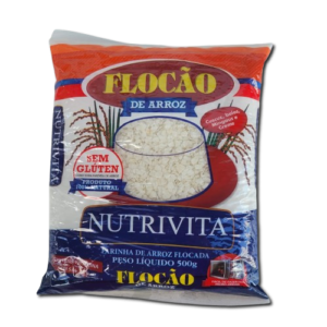 Farinha de Arroz Flocada - Nutrivita - 500g