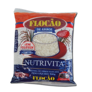 Farinha de Arroz Flocada - Nutrivita - 500g