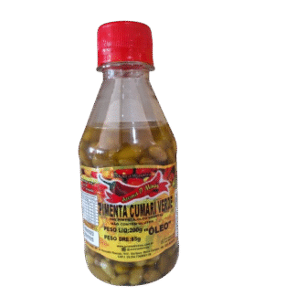 Pimenta Cumari Verde em Conserva no Óleo - Aroma D´Minas - 200g
