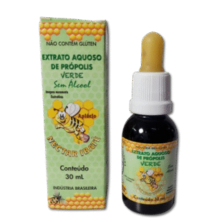 Extrato Aquoso de Própolis Verde - Sem Álcool - 30ml