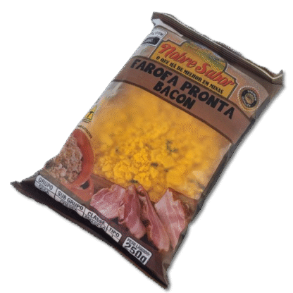 Farofa Pronta com Bacon 250g - Nobre Sabor
