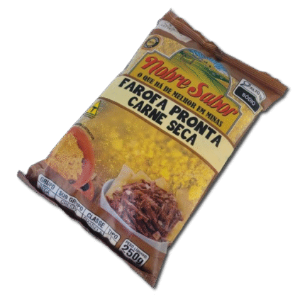 Farofa Pronta com Carne Seca 250g - Nobre Sabor - Imagem 2