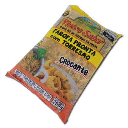 Farofa Pronta com Torresmo - Nobre Sabor - 250g - Imagem 2