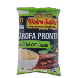 Farofa Pronta Costelinha com Limão - Nobre Sabor - 250g