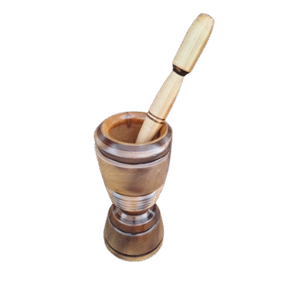 Pilão de Madeira Grande 52cm - Imagem 3