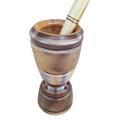 Pilão de Madeira Grande 52cm - Imagem 2