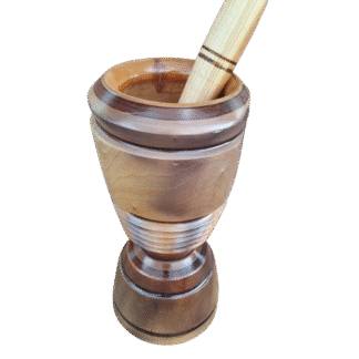 Pilão de Madeira Grande 52cm